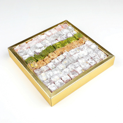 Karışık Çerezli Çifte Kavrulmuş Lokum 600g - Hacı Şerif