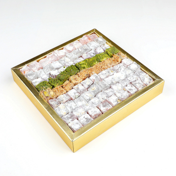Karışık Çerezli Çifte Kavrulmuş Lokum 600g - 1