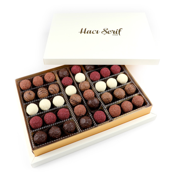 Karışık Special Truffle Çikolata Krem Kutu 620gr - 4