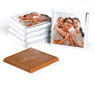 Kendi Fotoğrafınızla Anneye Hediye 32 Adet Madlen Çikolata Metal Kutu - 3