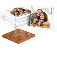 Kendi Fotoğrafınızla Arkadaşa Hediye 32 Adet Madlen Çikolata Metal Kutu - 3