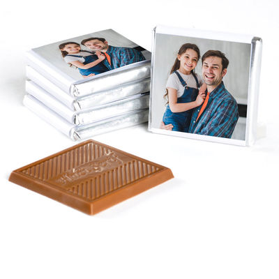 Kendi Fotoğrafınızla Babaya Hediye 32 Adet Madlen Çikolata Metal Kutu - 3