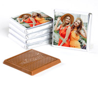Kendi Fotoğrafınızla Kardeşe Hediye 32 Adet Madlen Çikolata Metal Kutu - 3
