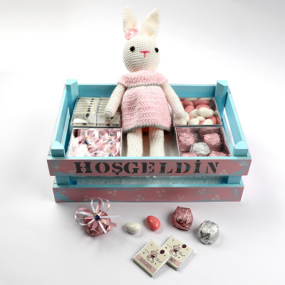 Kız Bebek Çikolatası Oyuncaklı Hediye Kutusu - 5
