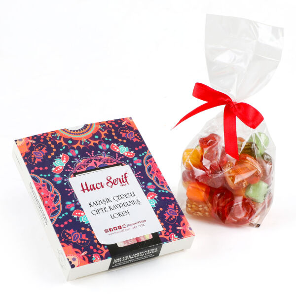 Lezzet Paketi - 1 (200g Akide Şekeri - 125g Lokum) - 1