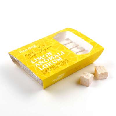 Limon Aromalı Lokum (500g) - 2