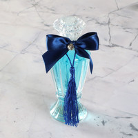 Söz-Nişan 48 Adet Madlen Çikolata Metal Kutu+Gül Suyu Hediyeli (Mavi) - 4