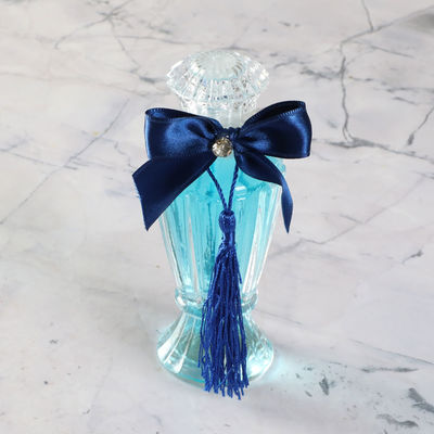 Söz-Nişan 48 Adet Madlen Çikolata Metal Kutu+Gül Suyu Hediyeli (Mavi) - 4