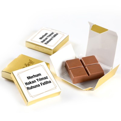 Mevlüt Nota Çikolata (Tekli Kutu) Gold Kutu - Hacı Şerif