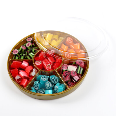 Meyve Aromalı Karışık Akide Şekeri Şöleni 400g (Yuvarlak Kutu) - 7