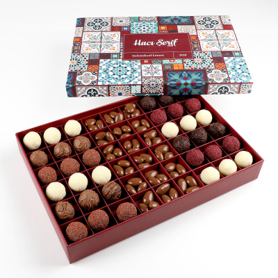 Motif Desenli Kutuda Lezzet Şöleni (Hediyelik) No:2 - Hacı Şerif