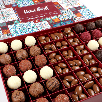 Motif Desenli Kutuda Lezzet Şöleni (Hediyelik) No:2 - 2