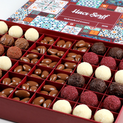 Motif Desenli Kutuda Lezzet Şöleni (Hediyelik) No:2 - 5