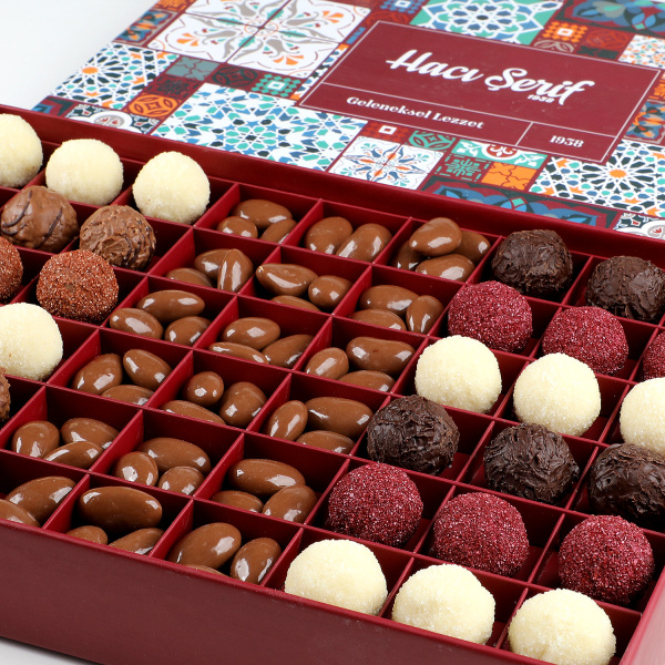 Motif Desenli Kutuda Lezzet Şöleni (Hediyelik) No:2 - 5