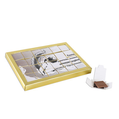 ​Öğretmene Hediye 24'lü Puzzle Madlen Çikolata - 2