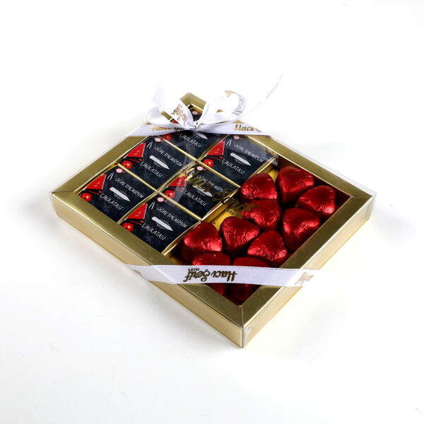 Öğretmenimin Çikolatası - Öğretmenler Günü Hediyesi (Madlen ve Kalp Çikolata) - 5