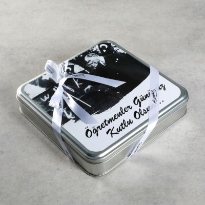 ​Öğretmenler Günü Hediyesi (48 Adet Madlen Çikolata Metal Kutu) - 5