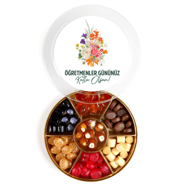 Öğretmenler Günü Hediyesi El Yapımı Karışık Akide Şekeri 400g - 3