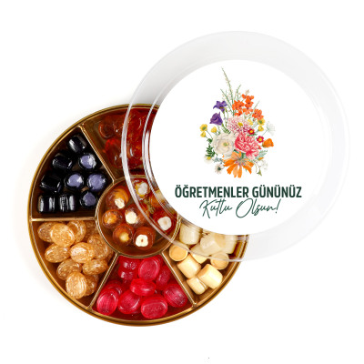 Öğretmenler Günü Hediyesi El Yapımı Karışık Akide Şekeri 400g - 1