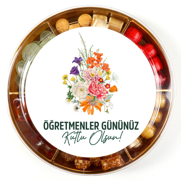 Öğretmenler Günü Hediyesi El Yapımı Karışık Akide Şekeri 400g - 5