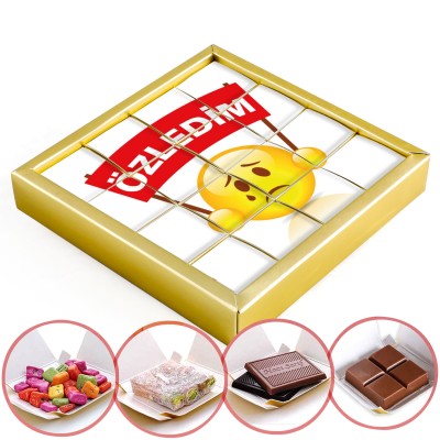 Özledim 16'lı Puzzle 4 Farklı Lezzet (Gold Kutu) - Hacı Şerif