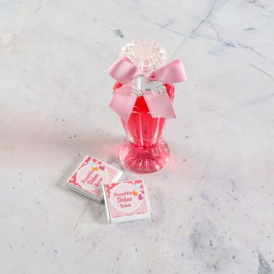 Pembe Bebek 48 Adet Madlen Çikolata Metal Kutu + Kolonya Hediyeli - 3