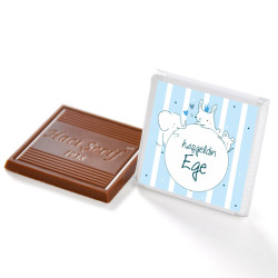 Personalised Chocolate Favors Baby Boy Shower & Birth Announcement, pack of 70 pcs - 9