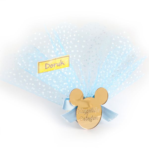 Pileksi Dekorlu Erkek Bebek Lavanta Kesesi (Mıknatıslı) - 1