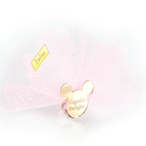 Pileksi Dekorlu Kız Bebek Lavanta Kesesi (Mıknatıslı) - 1