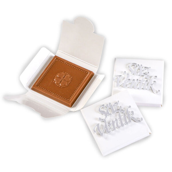 Pileksi Dekorlu Söz-Nişan Çikolatası (Söz Verdik) - 1