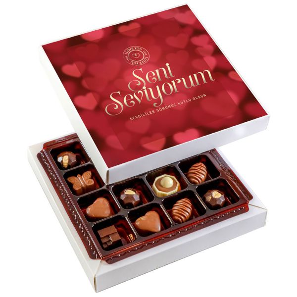 Sevgililer Günü Hediyesi Special Çikolata (160g) - Kırmızı - 1