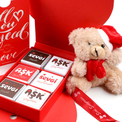 Sevgiliye Hediye 24 Madlen Çikolata Ayıcık - 5
