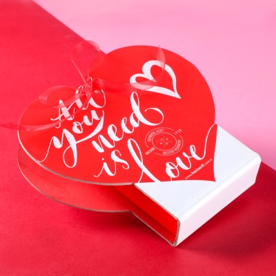 Sevgililer Günü Hediyesi 24 Madlen Çikolata Kalp Kutulu - 5