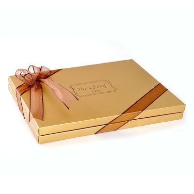 Sevgiliye İsimli Hediye Kahve Drajeli Special Çikolata 490g Gold Kutu - 2