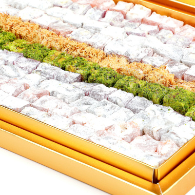 Special Çifte Kavrulmuş Lokum 1100g (Gold Kutu) - 4