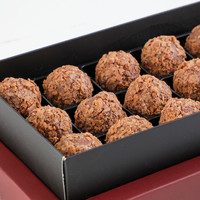 Special Tahinli Truffle Çikolata Bordo Kutu 33 Adet - 4