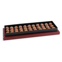 Special Tahinli Truffle Çikolata Bordo Kutu 33 Adet - Thumbnail