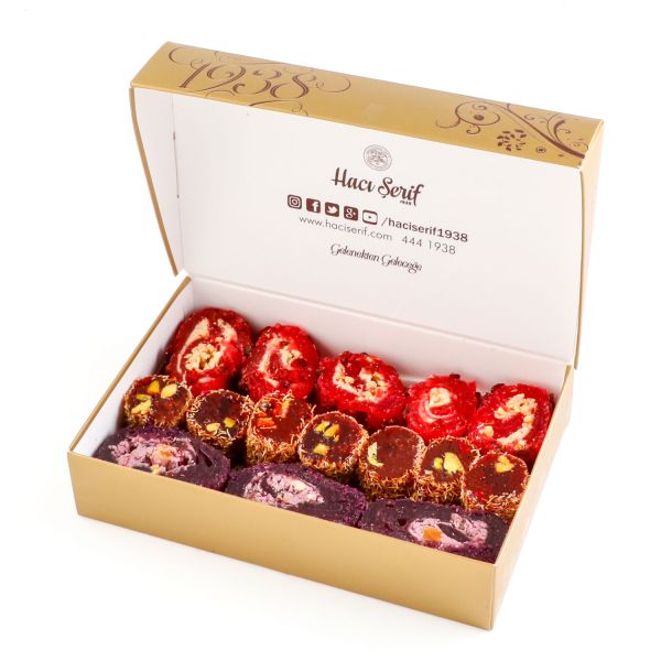 Hacı Şerif - Sultan Lokum 500g Sarı Kutu