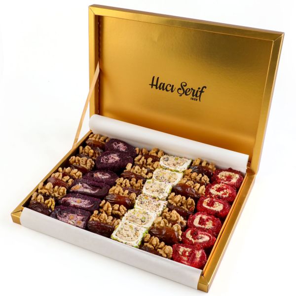 Hacı Şerif - Sultan Lokum - Hurma 1000g Gold Kutu