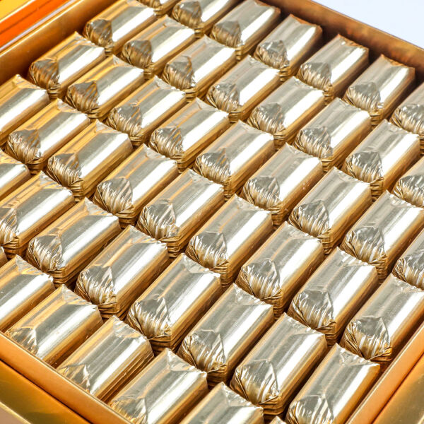 Sütlü Antep Fıstıklı Zarf Çikolata 640g (Gold Kutu) - 2
