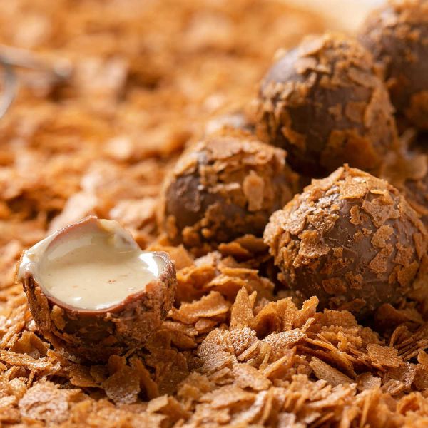 Tahinli Karışık Special Truffle Çikolata Bordo Kutu (33 Adet) - 5