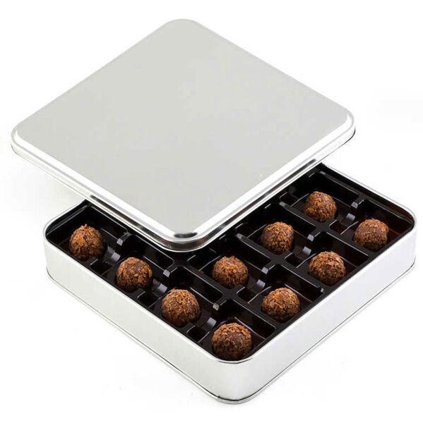 Tahinli Truffle Çikolata (Metal Kutu) - 1