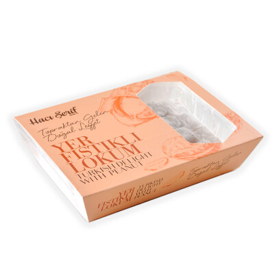 Yer Fıstıklı Lokum 1000g - Hacı Şerif