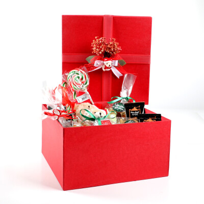 Yılbaşı Hediye Seti - Model 6 - Kırmızı Büyük Kutuda Lezzet Şöleni - 2