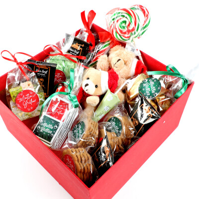 Yılbaşı Hediye Seti - Model 6 - Kırmızı Büyük Kutuda Lezzet Şöleni - 5