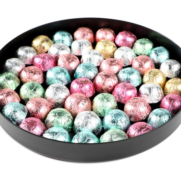 Yılbaşı Hediye Seti - Model 10 - Çift Katlı Siyah Tepside Lezzet Şöleni - 3