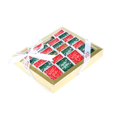 Yılbaşı Hediyesi 24 Adet Madlen Çikolata (Kırmızı-Yeşil) - 2