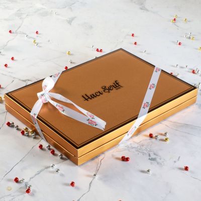 Fotoğraflı Yılbaşı Hediyesi 48 Adet Madlen Çikolata Gold Kutu - 2