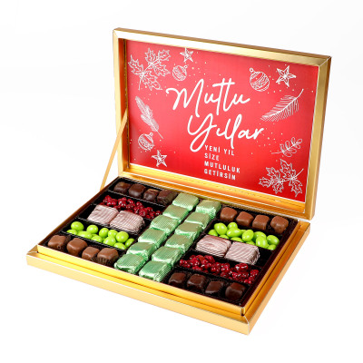 Yılbaşı Hediyesi Büyük Gold Kutuda Lezzet Şöleni - 1