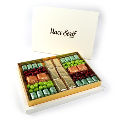 Yılbaşı Hediyesi Büyük Krem Kutuda Lezzet Şöleni - 1